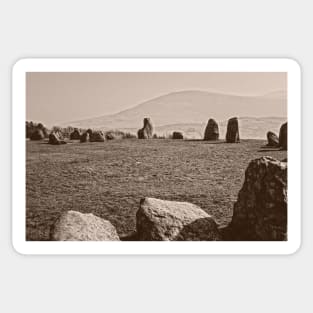 Castlerigg Stone Circle, UK (33) Sticker